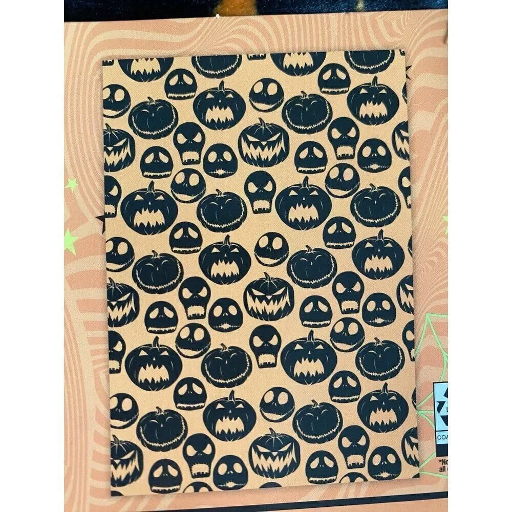 Disney Nightmare Before Christmas 50x70” Throw Blanket Jack O Lantern Halloween‎